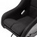 Sports seat 'FS' - Black - Fixed polyester backrest, Thumbnail 5