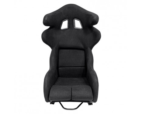 Sports seat 'JJ' - Black - Fixed polyester backrest, Image 3