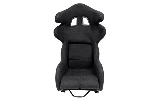 Sports seat 'JJ' - Black - Fixed polyester backrest, Image 3