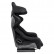 Sports seat 'JJ' - Black - Fixed polyester backrest, Thumbnail 4
