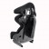 Sports seat 'JJ' - Black - Fixed polyester backrest, Thumbnail 2