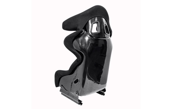 Sports seat 'JJ' - Black - Fixed polyester backrest, Image 2