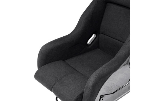 Sports seat 'JJ' - Black - Fixed polyester backrest, Image 5