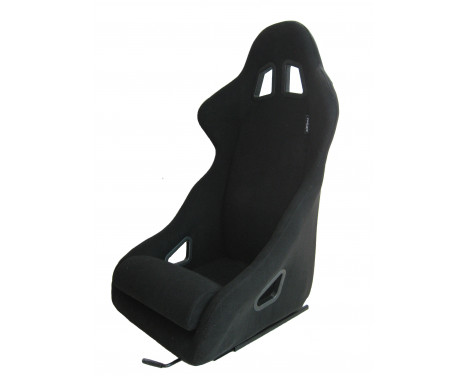 Sports seat 'K12 Small' - Black - Fixed back - Incl. Slides