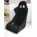 Sports seat 'K12 Wide' - Black - Fixed back - Incl. Slides