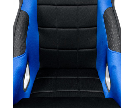 Sports seat 'K5' - Black/Blue - Fixed backrest - incl. slides, Image 3