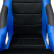 Sports seat 'K5' - Black/Blue - Fixed backrest - incl. slides, Thumbnail 3