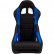 Sports seat 'K5' - Black/Blue - Fixed backrest - incl. slides, Thumbnail 5