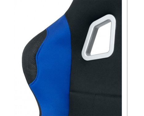 Sports seat 'K5' - Black/Blue - Fixed backrest - incl. slides, Image 7