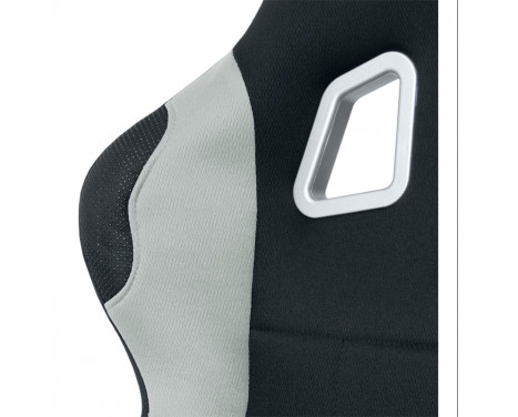 Sports seat 'K5' - Black/Grey - Fixed backrest - incl. slides, Image 6