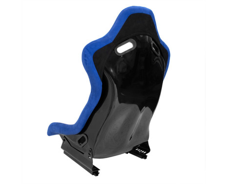 Sports seat 'LV' - Black/Blue - Fixed polyester backrest - incl. slides, Image 2