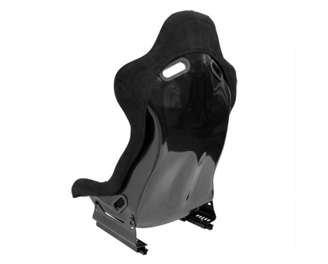 Sports seat 'LV' - Black - Fixed polyester backrest - incl. slides, Image 2
