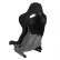 Sports seat 'LV' - Black - Fixed polyester backrest - incl. slides, Thumbnail 2