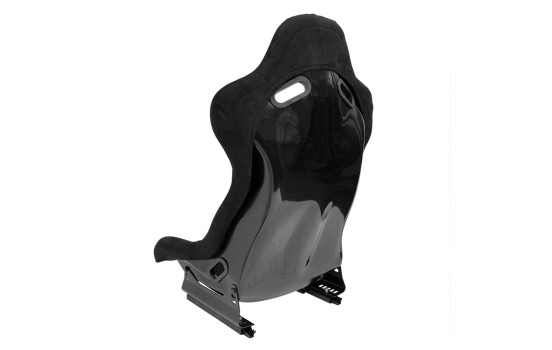 Sports seat 'LV' - Black - Fixed polyester backrest - incl. slides, Image 2