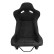 Sports seat 'LV' - Black - Fixed polyester backrest - incl. slides, Thumbnail 3