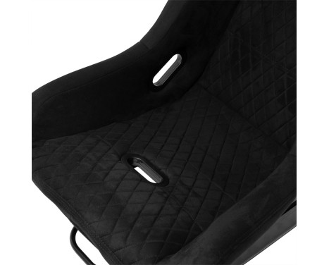 Sports seat 'LV' - Black - Fixed polyester backrest - incl. slides, Image 5
