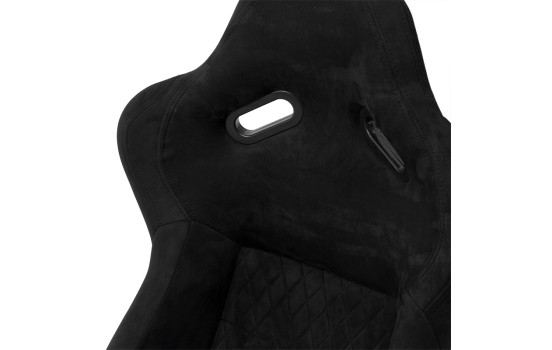 Sports seat 'LV' - Black - Fixed polyester backrest - incl. slides, Image 6