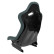 Sports seat 'LV' - Black/Grey - Fixed polyester backrest - incl. slides, Thumbnail 2