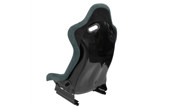 Sports seat 'LV' - Black/Grey - Fixed polyester backrest - incl. slides, Image 2