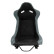 Sports seat 'LV' - Black/Grey - Fixed polyester backrest - incl. slides, Thumbnail 3