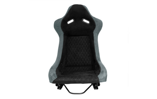 Sports seat 'LV' - Black/Grey - Fixed polyester backrest - incl. slides, Image 3