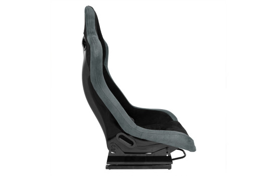 Sports seat 'LV' - Black/Grey - Fixed polyester backrest - incl. slides, Image 4