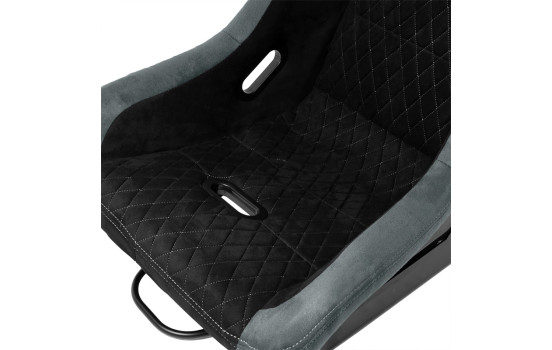 Sports seat 'LV' - Black/Grey - Fixed polyester backrest - incl. slides, Image 5