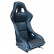 Sports seat 'MO' - Black Artificial leather - Fixed polyester backrest