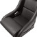 Sports seat 'MO' - Black Artificial leather - Fixed polyester backrest, Thumbnail 7