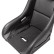 Sports seat 'MO' - Black Artificial leather - Fixed polyester backrest, Thumbnail 8