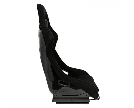 Sports seat 'MO' - Black - Fixed polyester backrest, Image 4