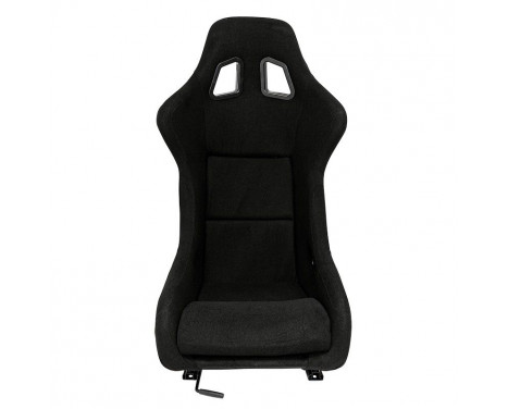 Sports seat 'MO' - Black - Fixed polyester backrest, Image 3