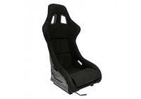 Sports seat 'MO' - Black - Fixed polyester backrest