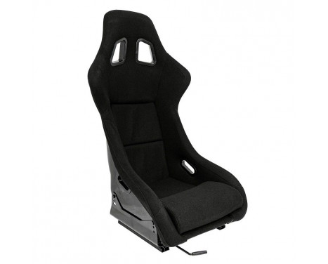 Sports seat 'MO' - Black - Fixed polyester backrest