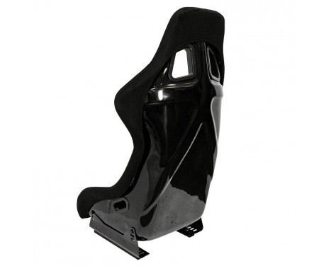 Sports seat 'MO' - Black - Fixed polyester backrest, Image 2