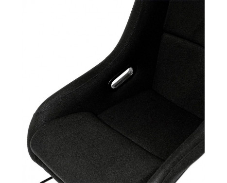 Sports seat 'MO' - Black - Fixed polyester backrest, Image 5