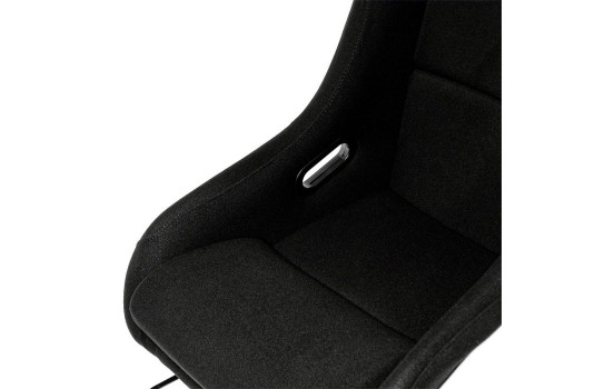 Sports seat 'MO' - Black - Fixed polyester backrest, Image 5