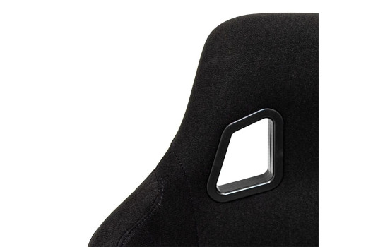 Sports seat 'MO' - Black - Fixed polyester backrest, Image 6