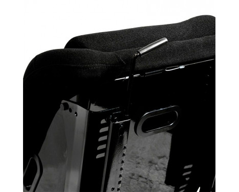 Sports seat 'MO' - Black - Fixed polyester backrest, Image 8