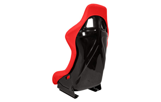 Sports seat 'MO' - Red - Fixed polyester backrest, Image 2