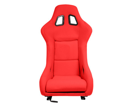 Sports seat 'MO' - Red - Fixed polyester backrest, Image 3