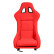 Sports seat 'MO' - Red - Fixed polyester backrest, Thumbnail 3