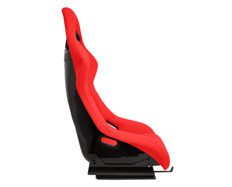 Sports seat 'MO' - Red - Fixed polyester backrest, Image 4