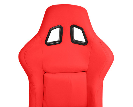 Sports seat 'MO' - Red - Fixed polyester backrest, Image 5