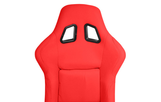 Sports seat 'MO' - Red - Fixed polyester backrest, Image 5