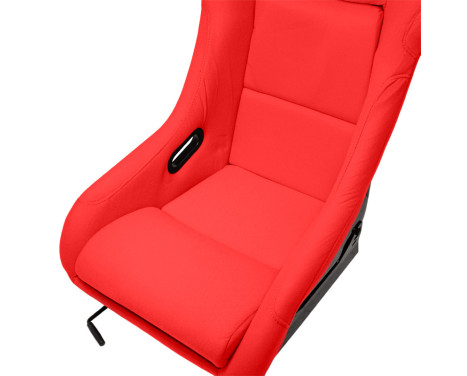 Sports seat 'MO' - Red - Fixed polyester backrest, Image 7