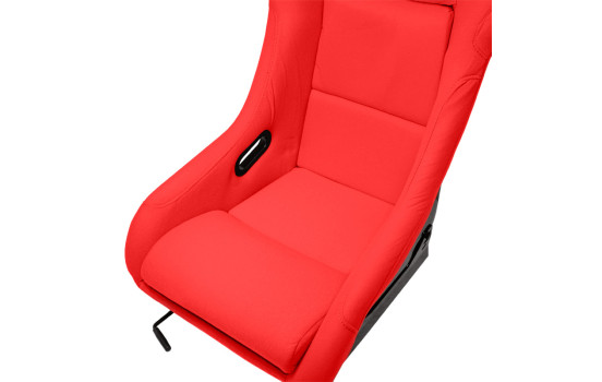Sports seat 'MO' - Red - Fixed polyester backrest, Image 7