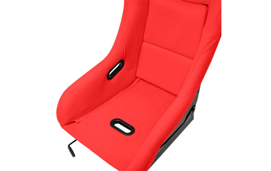 Sports seat 'MO' - Red - Fixed polyester backrest, Image 8