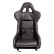 Sports seat 'RR' - Black Artificial leather - Fixed polyester backrest, Thumbnail 3