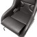 Sports seat 'RR' - Black Artificial leather - Fixed polyester backrest, Thumbnail 7
